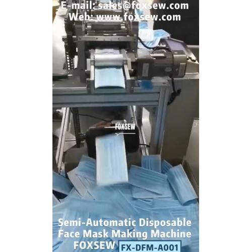 Corps chirurgical jetable automatique de masque facial faisant la machine
