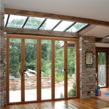 High Grade Aluminium Foldable Glass Doors