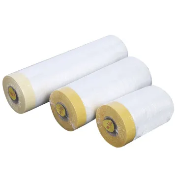ATPRO Car Protection Disposable Plastic Masking Film for Painting Protection