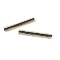 180 grados 1.27 mm de encabezado de pin de doble fila
