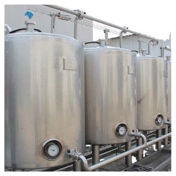 Sistema CIP de acero inoxidable para la limpieza de equipos de cervecería