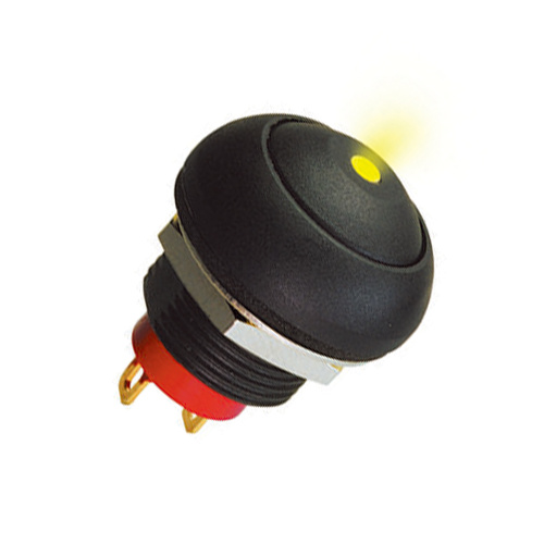 IP67 Putaran Cap LED Illuminated Push Button Switches