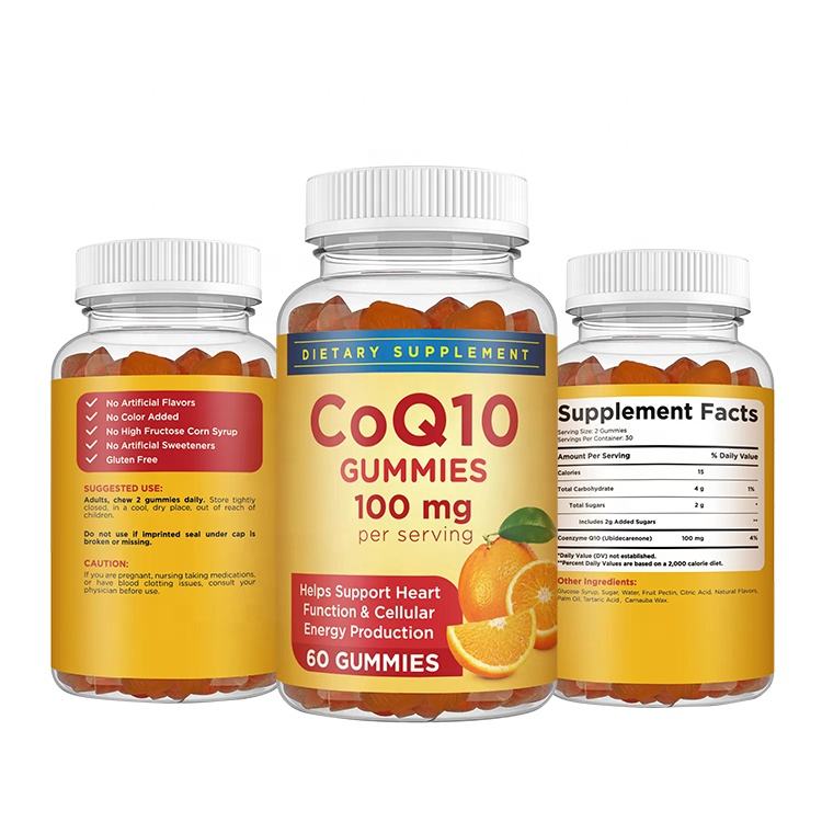 CoQ10 Gummies Coenzyme Q10 Vitamins gummies Coq10 100mg