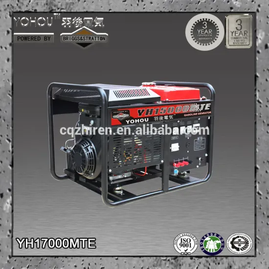 15kw four stroke ac three phase output type portable electric generator