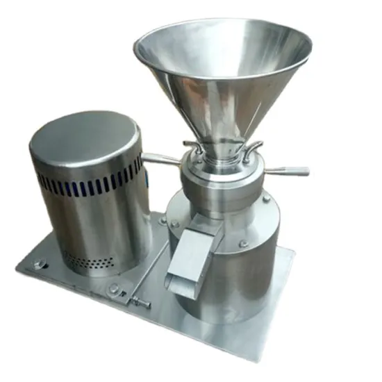 Small Emulsified Asphalt Colloid Mill Tomato Paste Processing Equipment Line