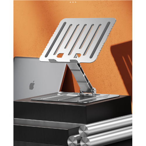 Support d'ordinateur réglable en hauteur en alliage d'aluminium