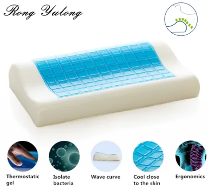 OEM And Wholesale Cooled Gel Pillow Ice Cooling Gel Memory Foam Pillow