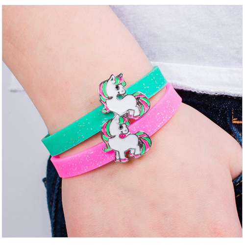 Gelang Getah Pepejal Warna Silikon Wristbands