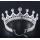 2.8 Inch Full Clear Stone Pageant Crown