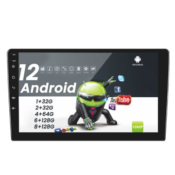 7/9/10 Inch Universal Android 12 Car Multimedia Player with Touchscreen, CarPlay, GPS and More