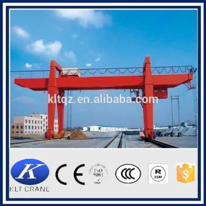 heavy double trolley gantry crane 10 ton