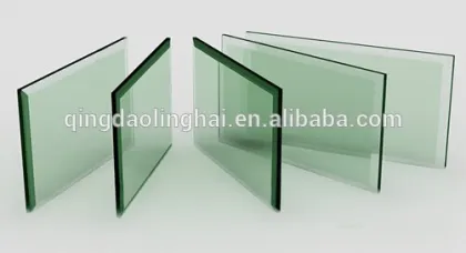 Soda Lime Glass Temper Float Glass Sheet Green Glass