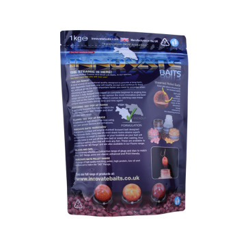 Recyclable Custom Sealing Designed Fish Baits Doy Bags