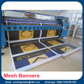 Großformatiger Scrim-Mesh-Bannerdruck