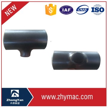 ASTM A234 /ASME / ANSI B 16.9 carbon steel reducing tees, SCH 40 pipe fittings weight