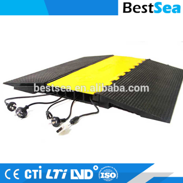 Cable protector floor heavy duty, yellow cable protection cover