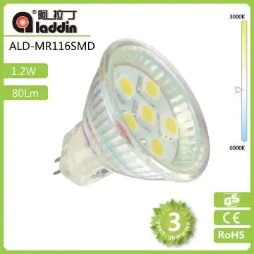 MR11 GU4 12V 1.2W led