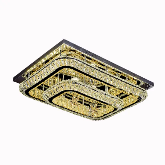 indoor ceiling crystal lighting modern led chandelier