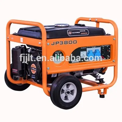 1kw to 6kw Power Generator Gasoline 100% Copper Wire Small Petrol Generator Set with wheel and handle