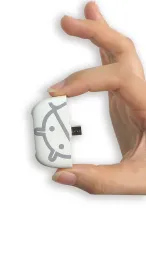 Generalscan 1D CCD Mini Standard micro usb barcode scanner Tiny Barcode Reader GS X3 work with OTG function Phone