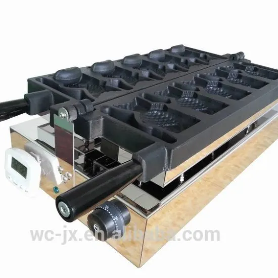 Ice Cream Taiyaki Machine: Electrical Fish Shape Taiyaki Waffle Maker Pan Wholesale