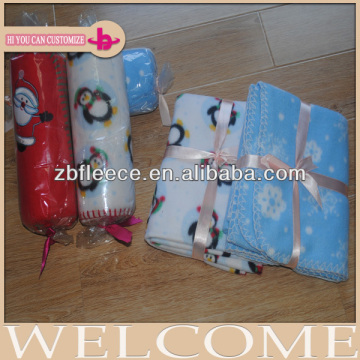 custom design high quality promotional baby blanket
