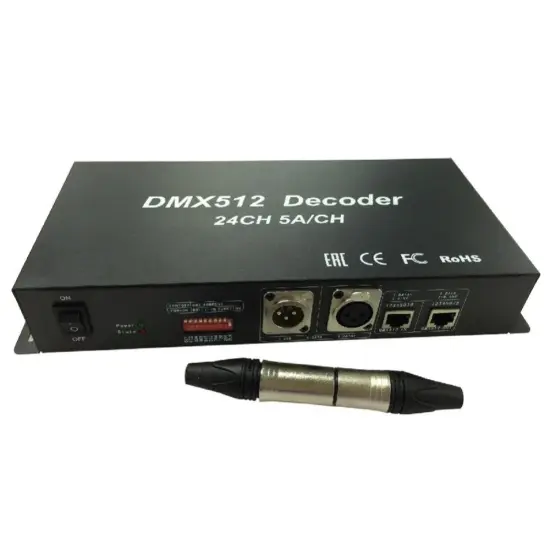 Addressable 24way RGB LED Lighting Dimmer