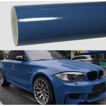 Crystal Gloss Abu Dhabi Blue Car Wrap Vinyl