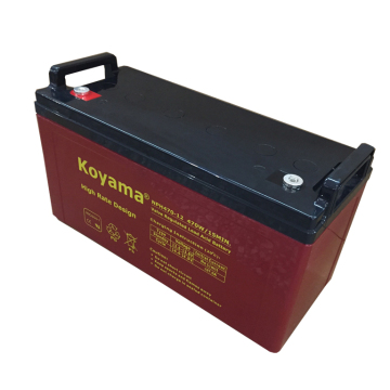 NPH470-12 12V 135AH แบตเตอรี่อินเวอร์เตอร์อัตราสูง
