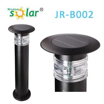 Concise CE&IP65 outdoor LED solar garden lights JR-B002