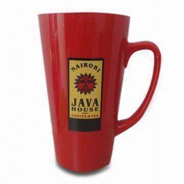 Stoneware Mug, Available in Various Colors, Microwavable and Dishwasher Safe