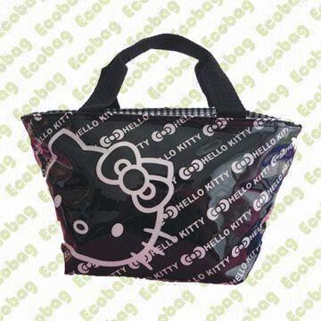 Cute PVC Lunch Bag, Hello Kitty Girl's Handbag