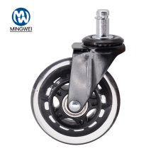 3 Inch Transparent PU Furniture Caster