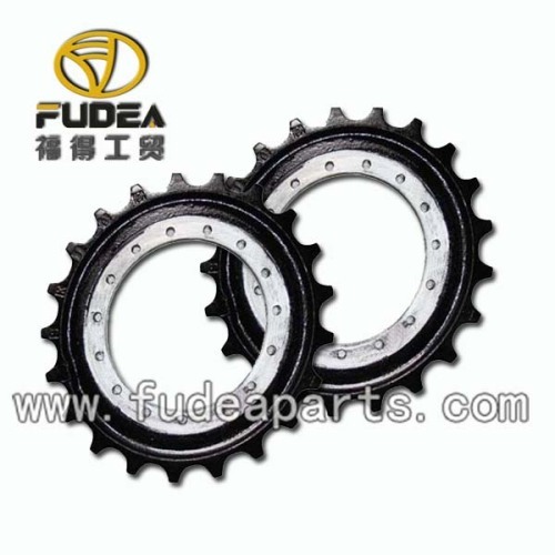 Excavator Sk120-3 Kobelco Drive Sprocket Rims 