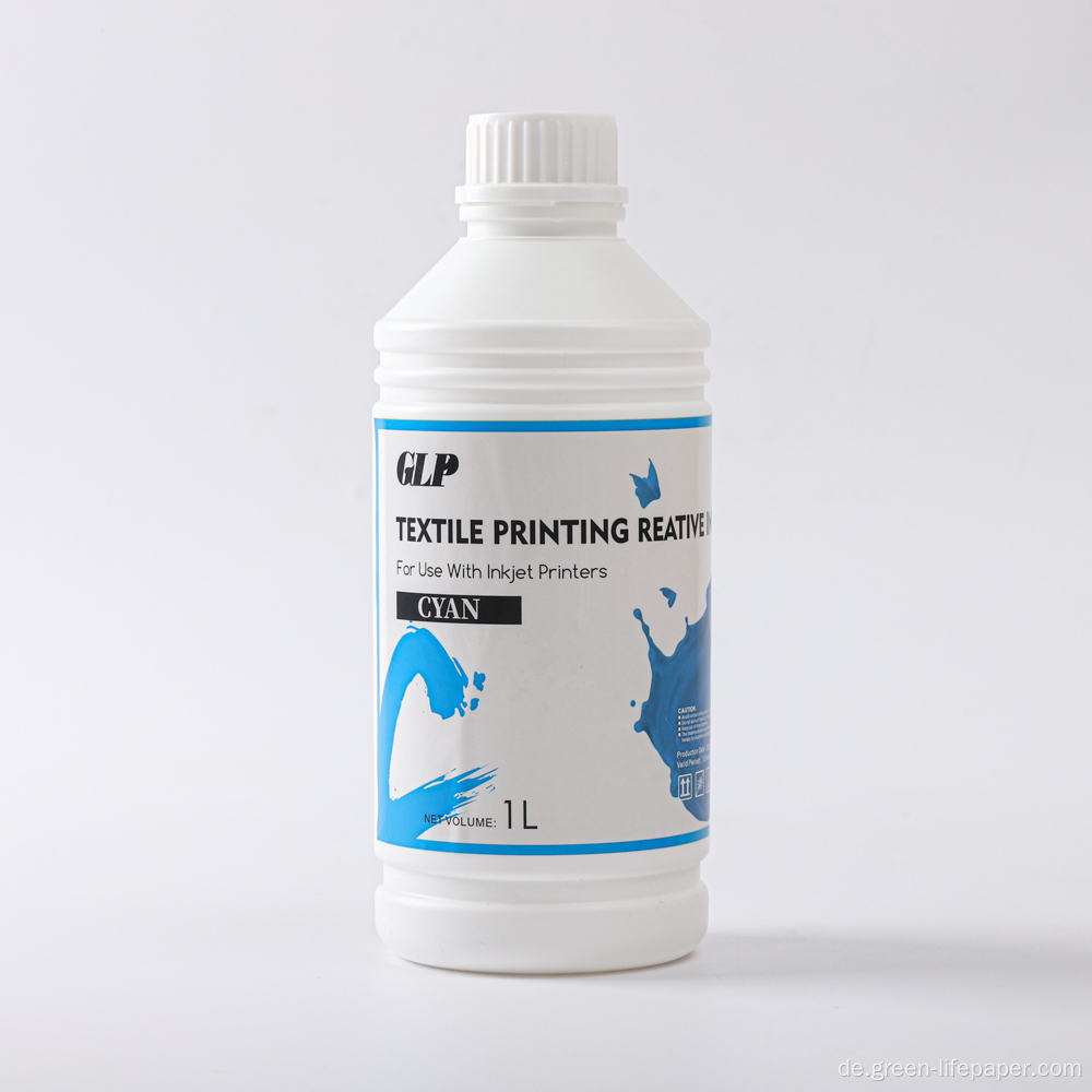 Reaktive Tinte auf Wasserbasis für den digitalen Textildruck