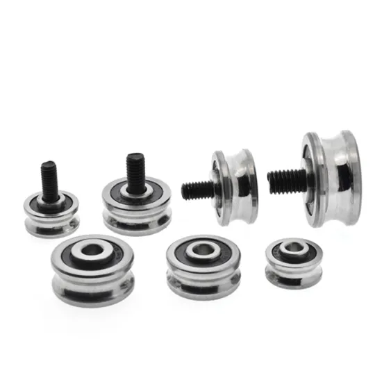 SG66 U Groove Pulley Wheel Track Roller Bearing