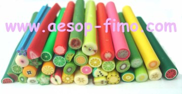 polymer clay nail art(finger sticker)