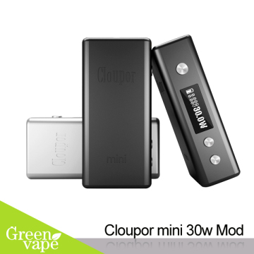 2015 100% Original Hottest Selling Box mod Cloupor mini 30w box mod kit