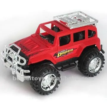 Hummer Style Children Plastic Friction Toy Car