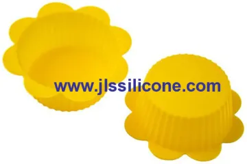 Mini Flower Silicone Cupcake Baking Molds And Cake Tins 
