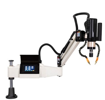 سعر جيد من الحديد الصلب M3 M16 Tapping Arm Machine مع التشحيم والتبريد لتصنيع المعادن