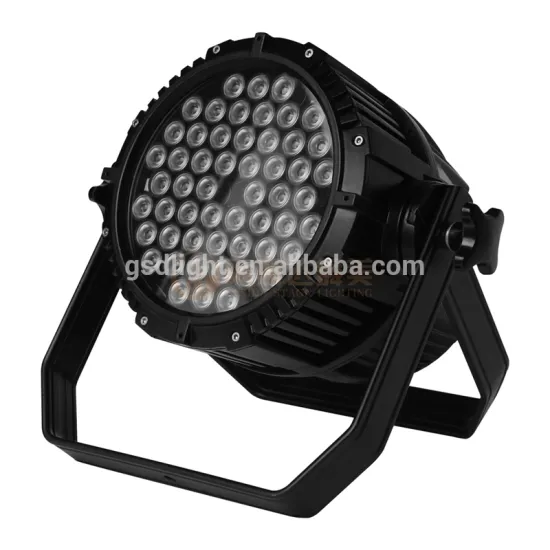 IP65 54pcs 3w waterproof led par light, outdoor led stage par light