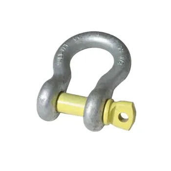 Stainless Steel Marine Grade Alloy Pin Bow Shackle Lifting Equipment
