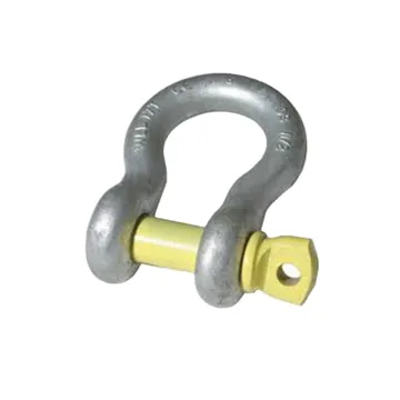 Stainless Steel Marine Grade Alloy Pin Bow Shackle Lifting Equipment