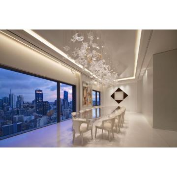 Lobby en verre cristallin LED PENDANT LEAD