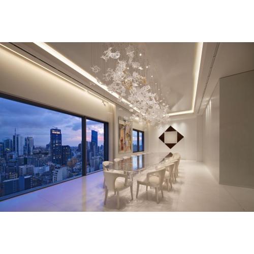 Lobby en verre cristallin LED PENDANT LEAD