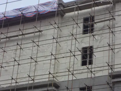Architectural aluminum plate coated fiber cement siding