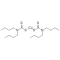 Bis (dibutyldithiocarbamato-S, S &#39;) kupfer CAS 13927-71-4