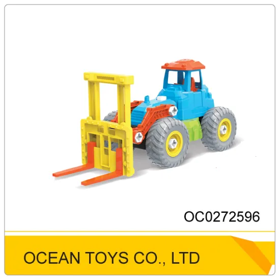 Kids palstick diy toy truck self assemble toys OC0272596