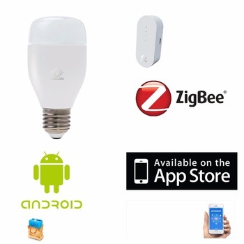 Zigbee protocol RGBW music 16 million colors light automated home systems bulb LED